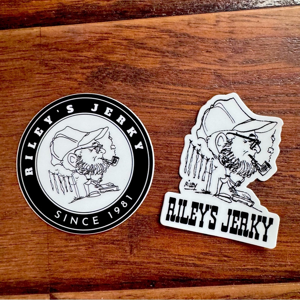 Official Riley’s Jerky stickers